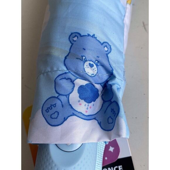 Care Bears Rainbow Umbrella Auto Open Close Blue Compact NEW - Picture 4 of 10